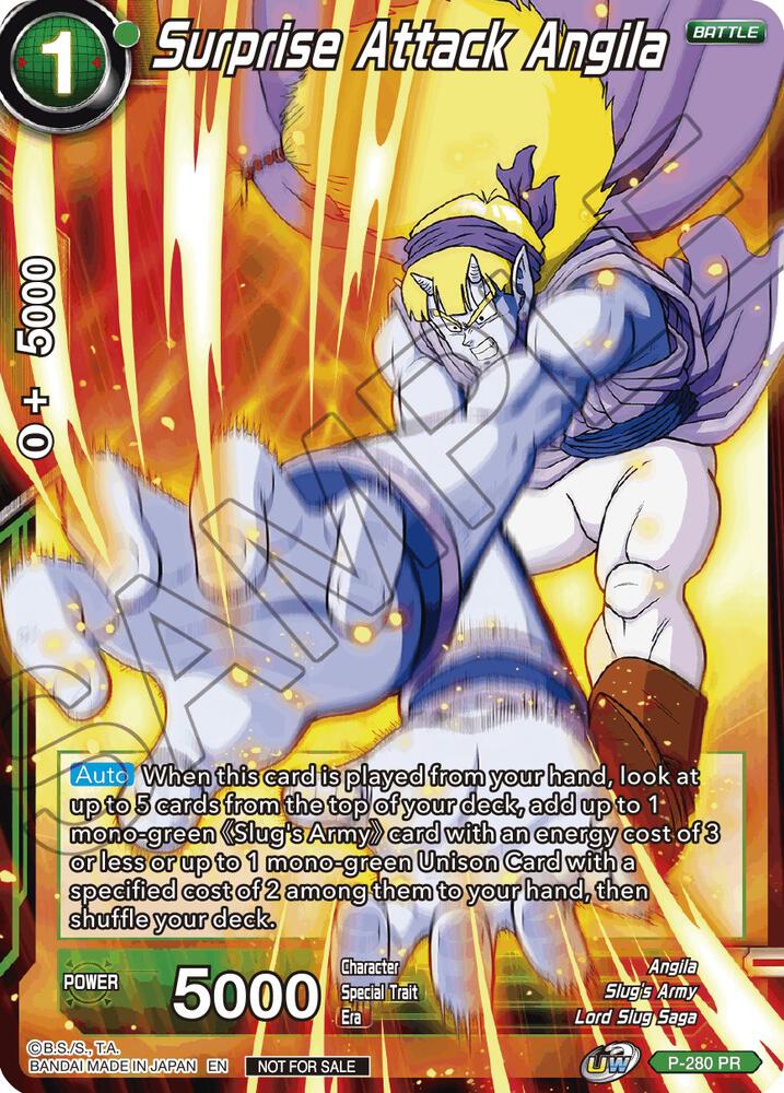 Surprise Attack Angila Unison Warrior Series Tournament Pack Vol3 P-280 card