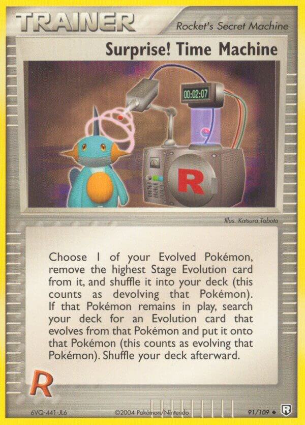 Surprise Time Machine 91/109 card