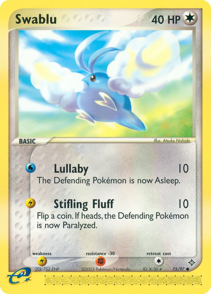 Swablu 75/97 card