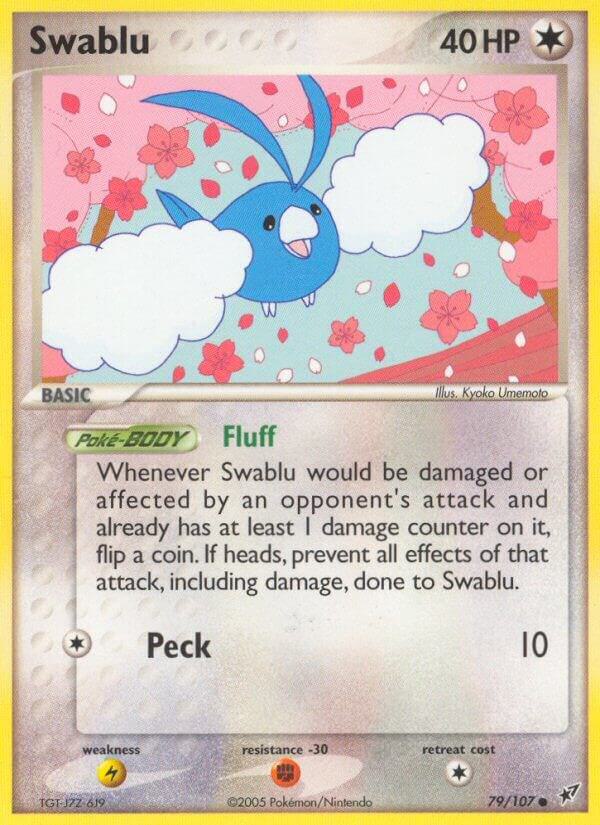 Swablu 79/107 card