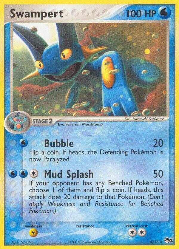 Swampert 005/017 card