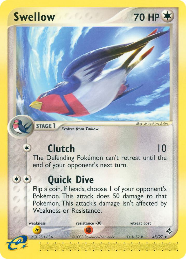 Swellow 45/97 carta