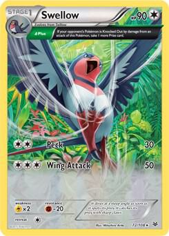 Swellow 72 108 XY Roaring Skies 072/108