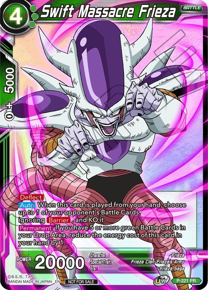 Swift Massacre Frieza Alternate Art P-221