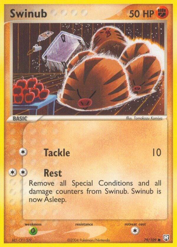 Swinub 79/109 card