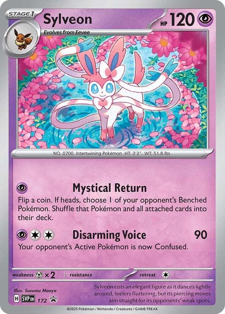 Sylveon 172 (Cosmos Holo) 172 carta