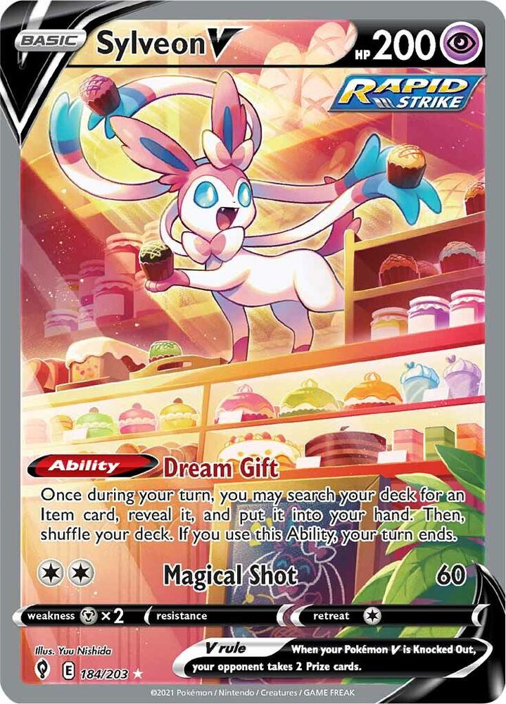 Sylveon V Alternate Full Art 184/203
