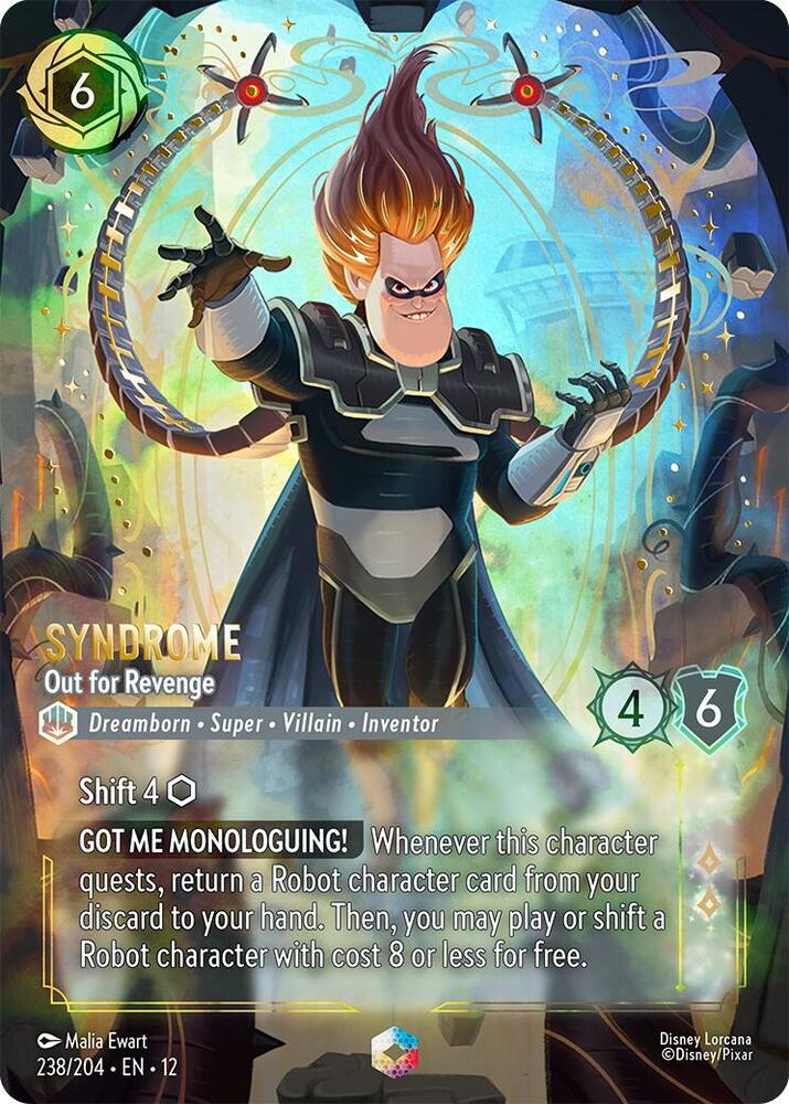 Syndrome Out for Revenge Enchanted 238/204 carta