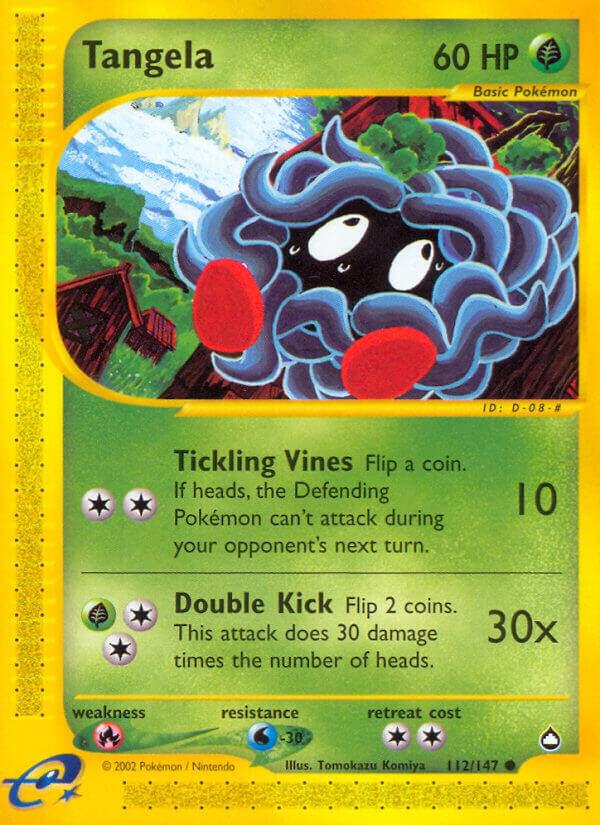 Tangela 112/147 card