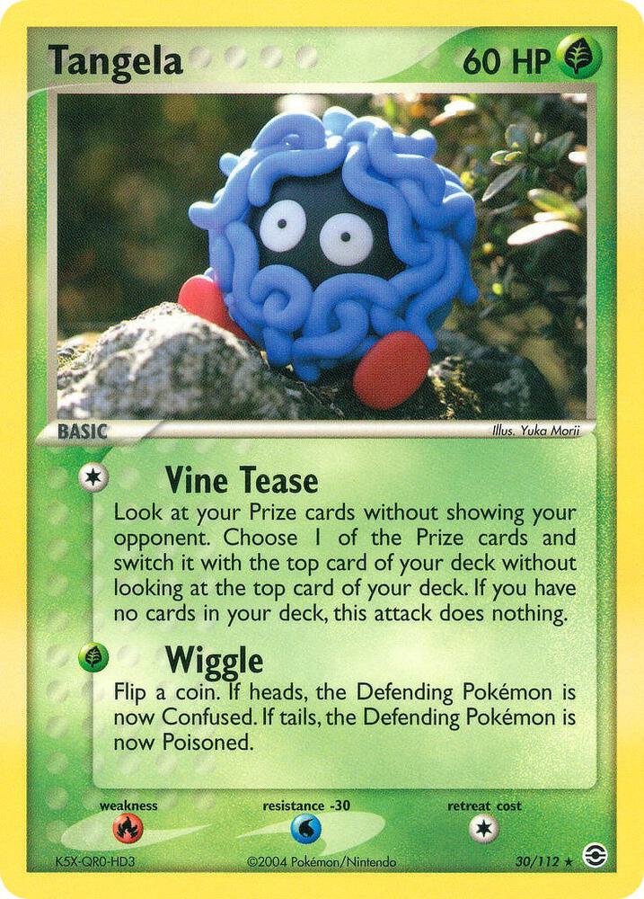 Tangela 30/112 card