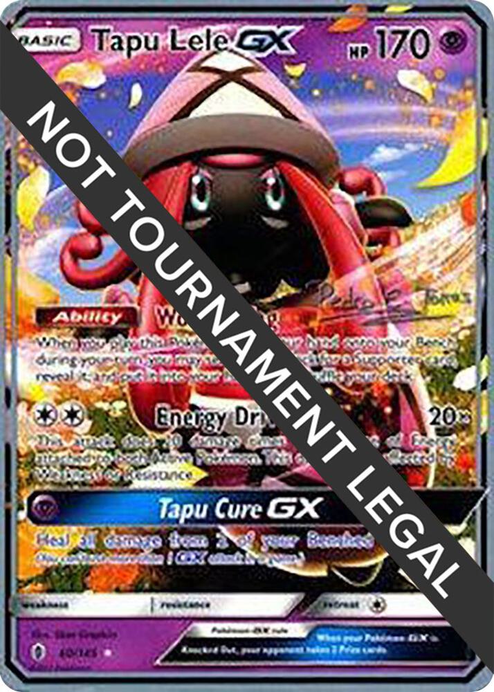 Tapu Lele GX 2018 Pedro Eugenio Torres 60/145 card