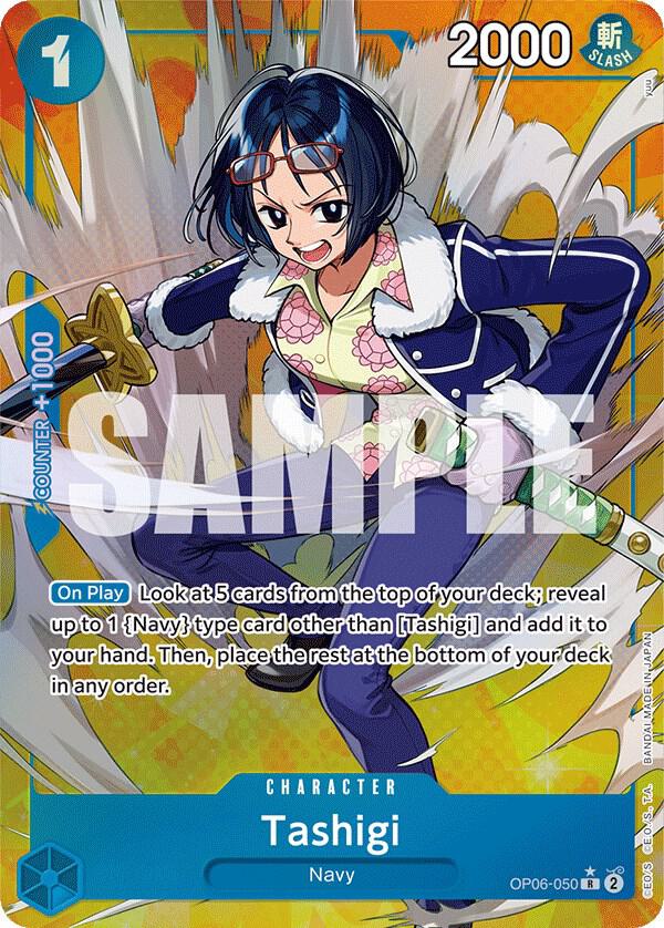 Tashigi Alternate Art OP06-050
