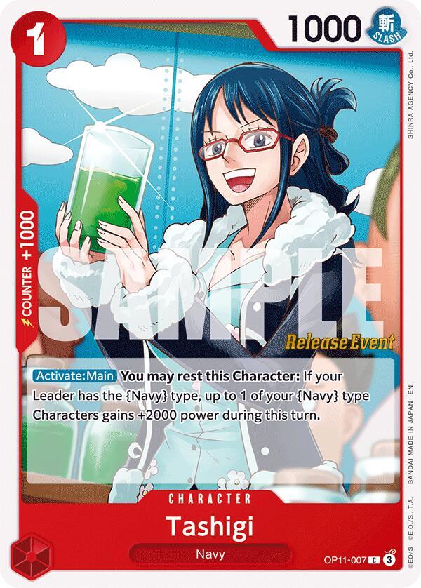 Tashigi OP11-007 card