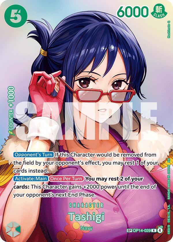 Tashigi SP OP14-029 carta