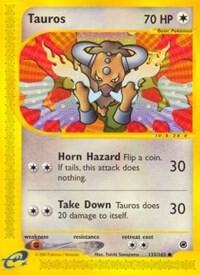 Tauros 133/165 card