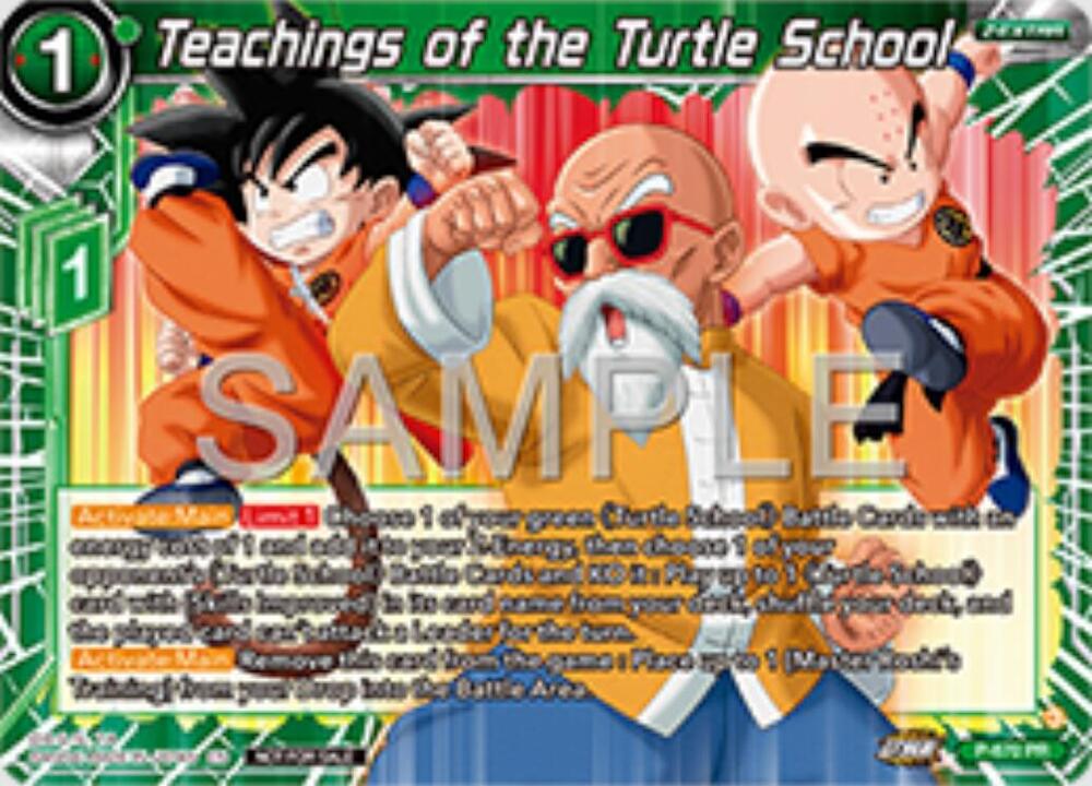 Teachings of the Turtle School Zenkai Series Tournament Pack Vol11 P-670