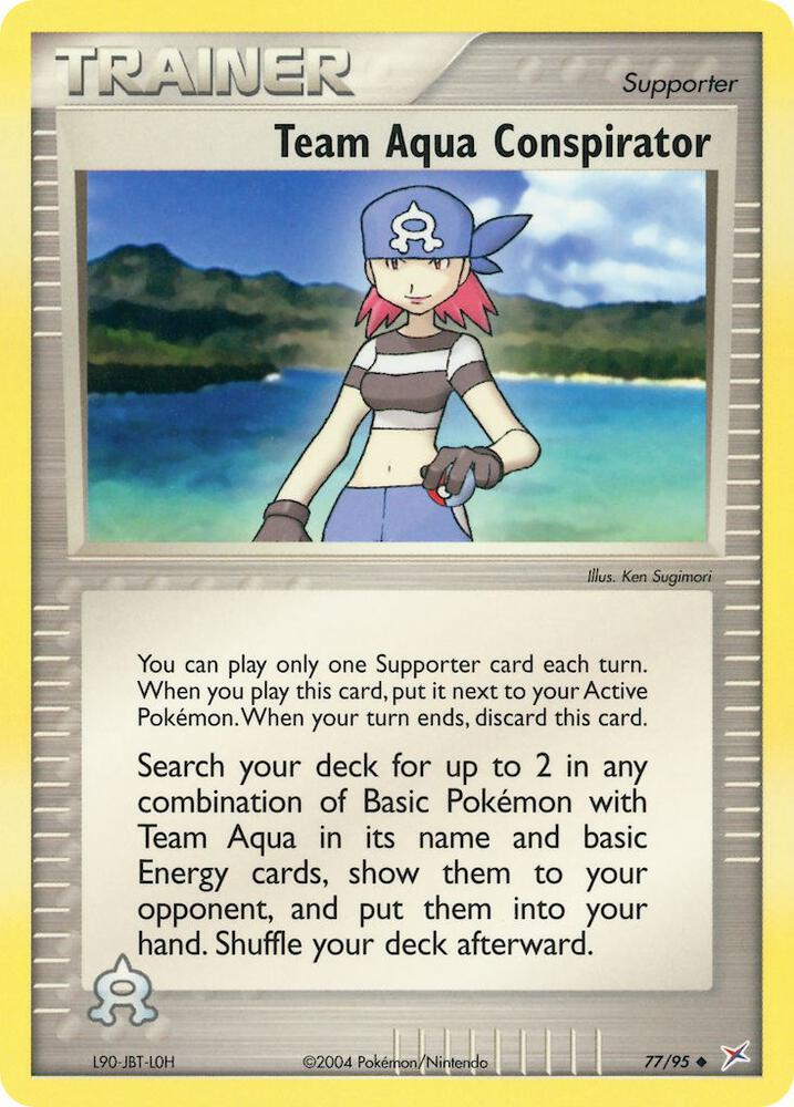 Team Aqua Conspirator 77/95