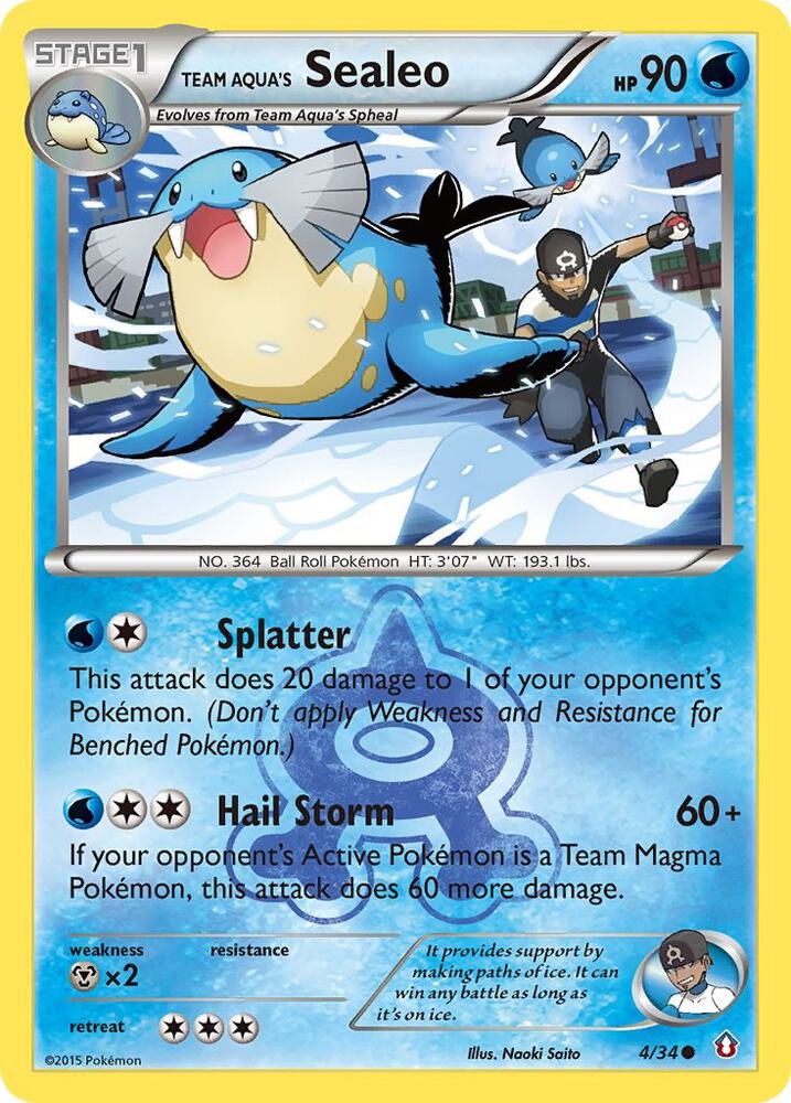 Team Aquas Sealeo 4/34