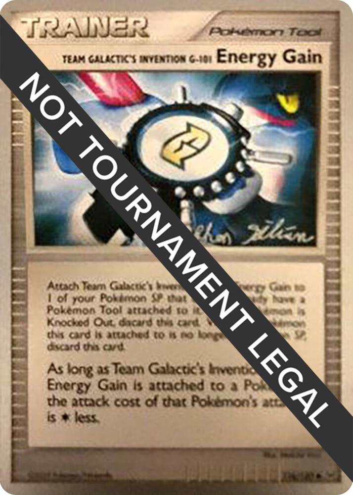 Team Galactics Invention G 101 Energy Gain 2010 Yuta Komatsuda 116/127