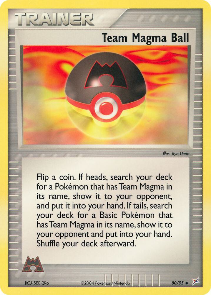 Team Magma Ball 80/95