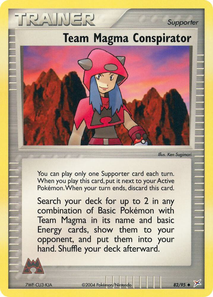 Team Magma Conspirator 82/95