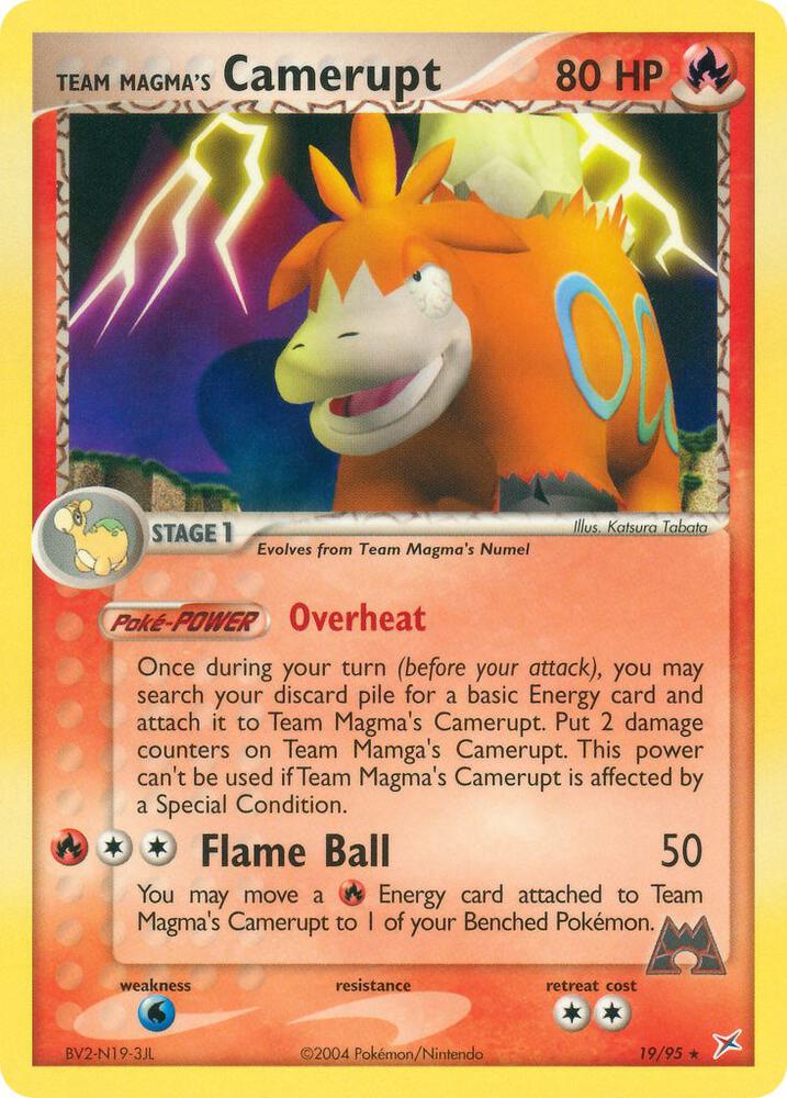 Team Magmas Camerupt 19/95