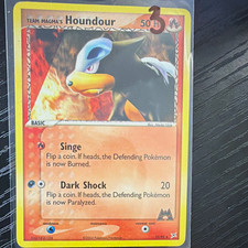 Team Magmas Houndour 35 95 card