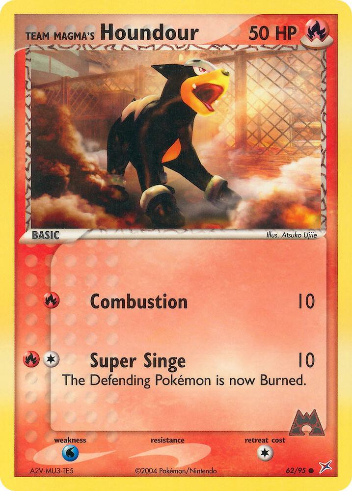Team Magmas Houndour 62 95