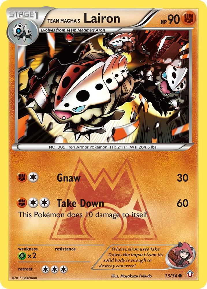 Team Magmas Lairon 13/34