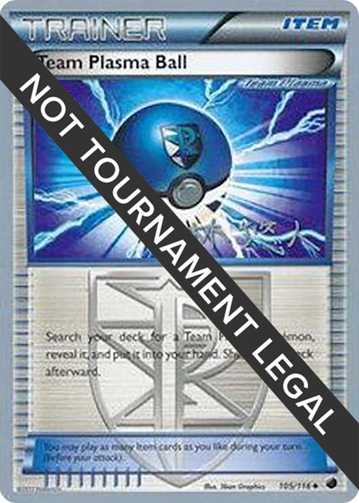 Team Plasma Ball 2014 Haruto Kobayashi 105/116