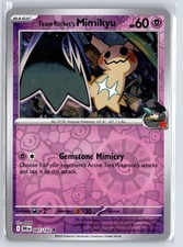 Team Rocket's Mimikyu 087/182 card
