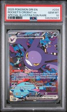 Team Rockets Crobat ex 234 182 card