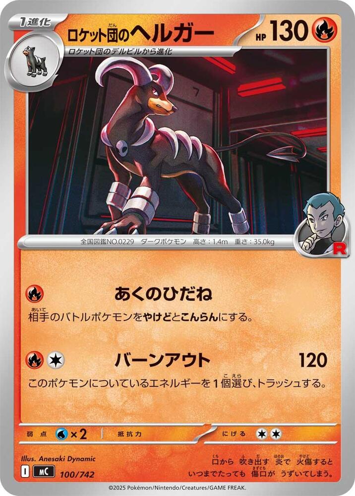 Team Rockets Houndoom 100/742