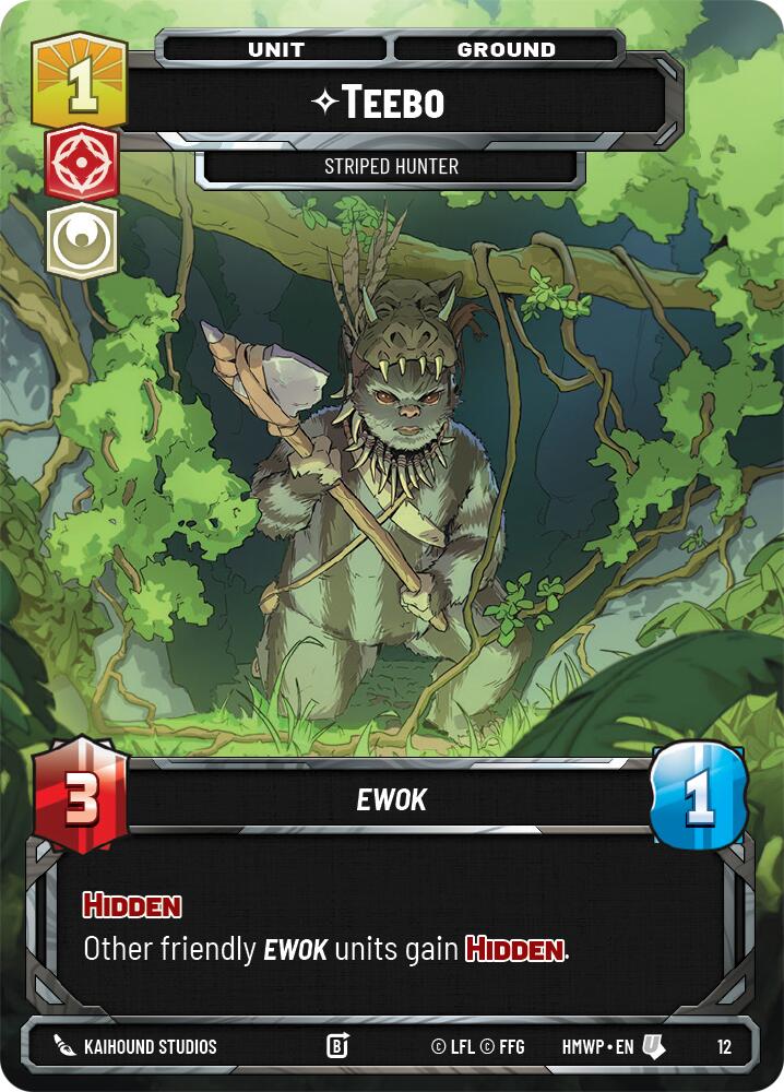Teebo Striped Hunter 12