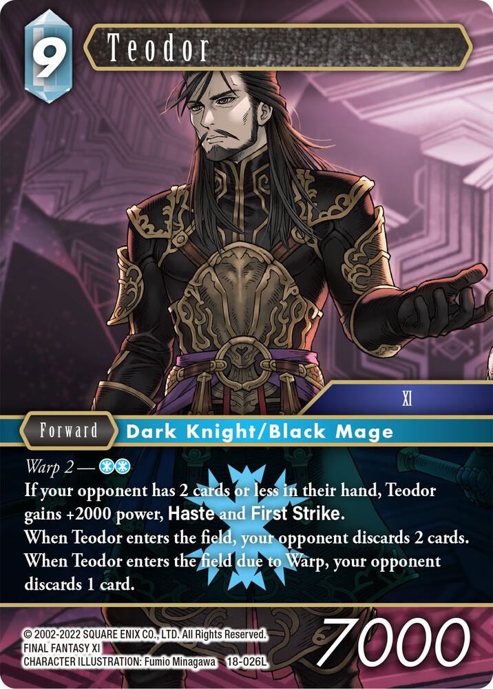 Teodor 18-026L card