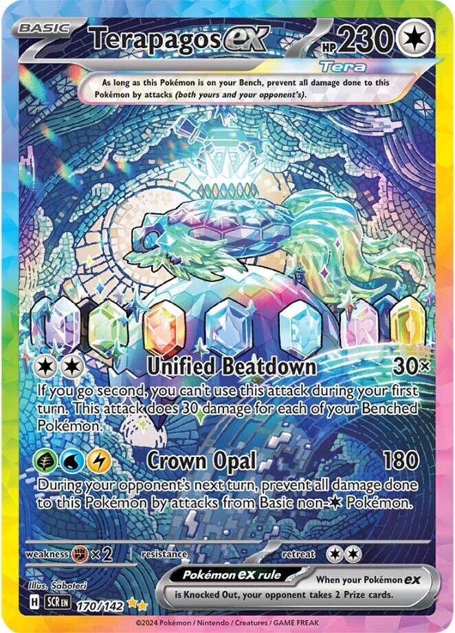 Terapagos ex 170 142 card