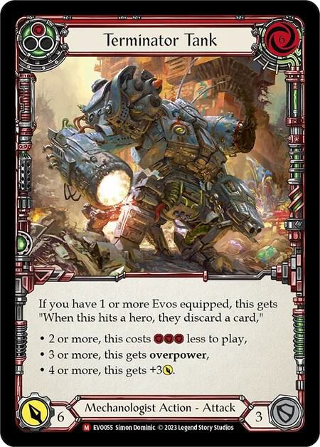 Terminator Tank EVO055 card