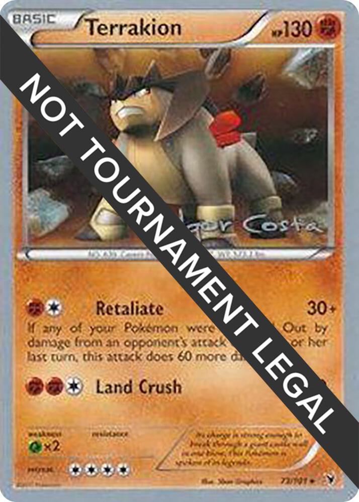 Terrakion 2012 Igor Costa 73/101 card