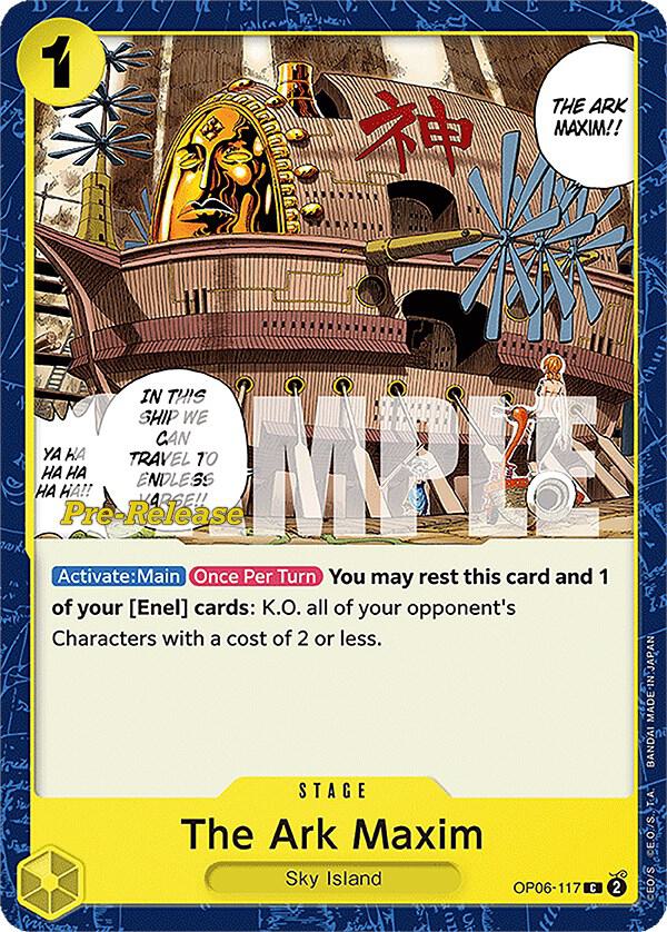 The Ark Maxim OP06-117 carta