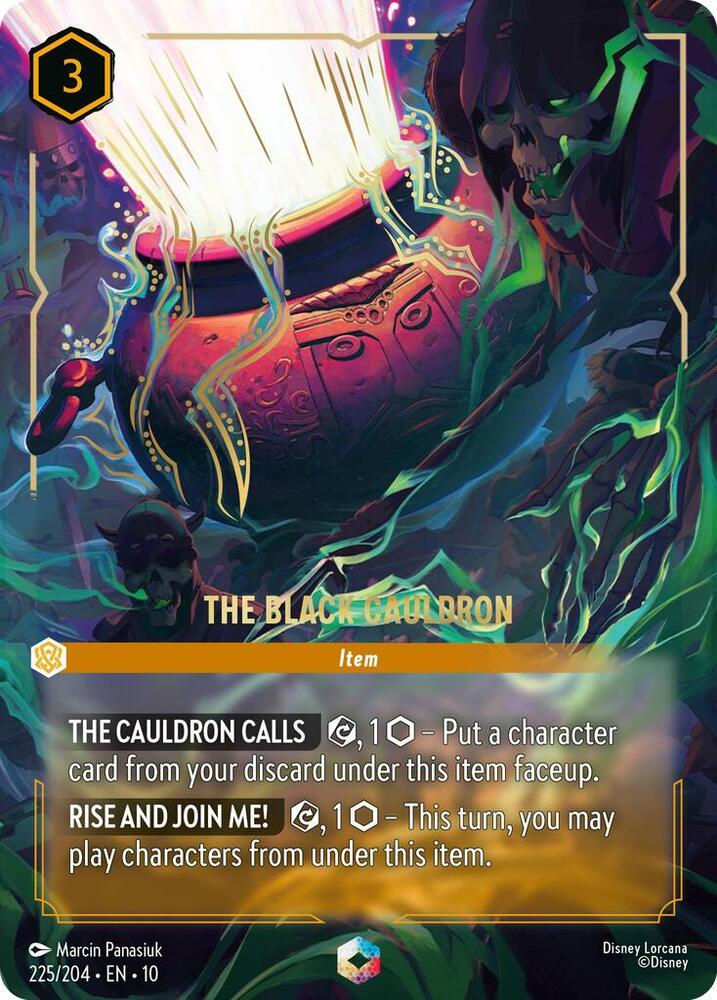 The Black Cauldron Enchanted 225/204 carta