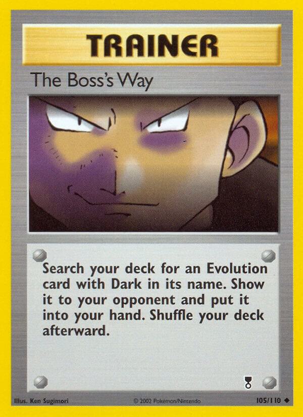 The Bosss Way 105/110