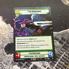 The Darksaber Icon of Leadership Hyperspace 399 card