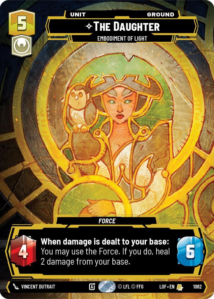 The Daughter Embodiment of Light Prestige 1062 card
