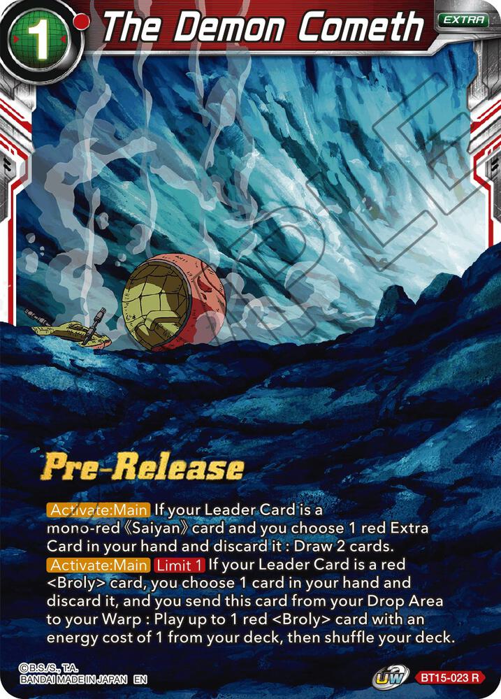 The Demon Cometh BT15-023
