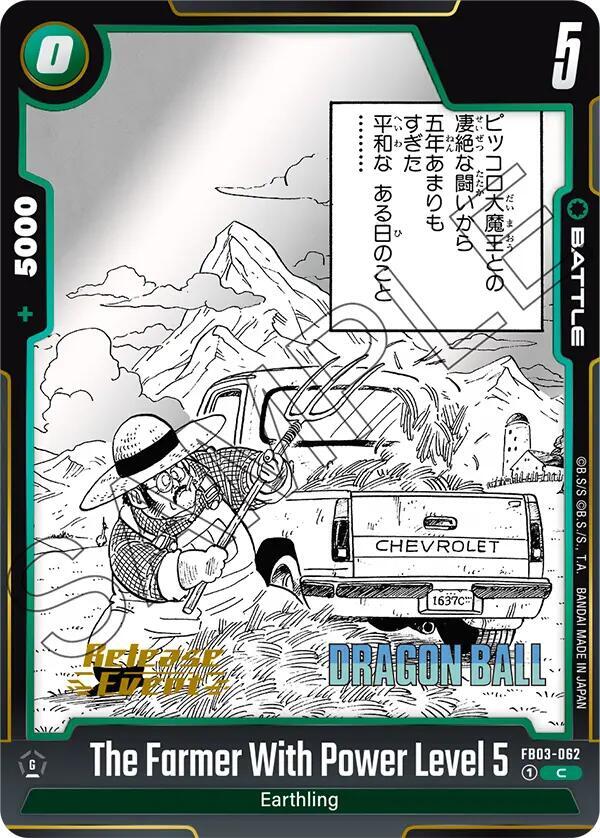 The Farmer With Power Level 5 FB03-062 carta