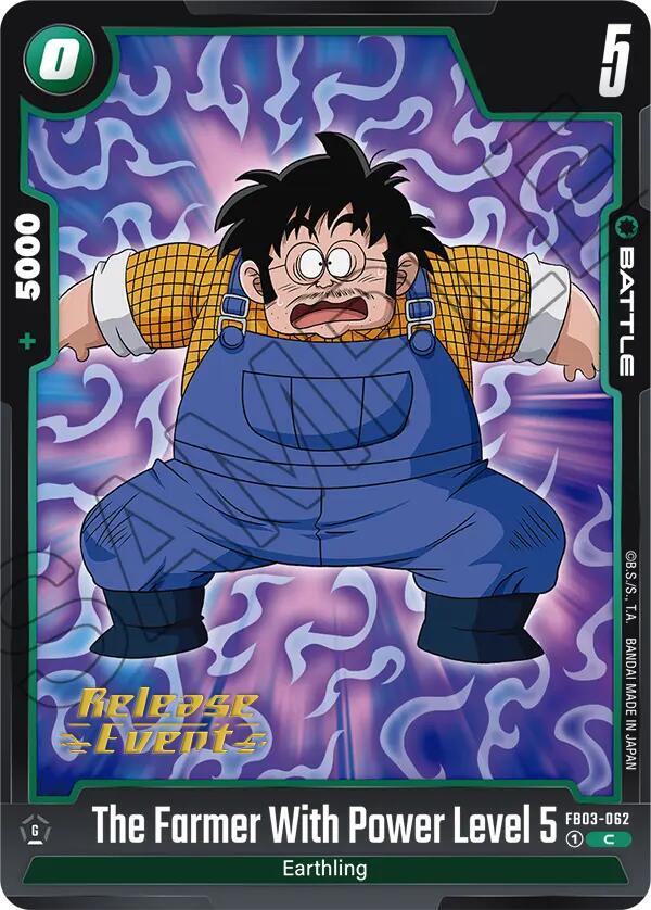 The Farmer With Power Level 5 FB03-062 card