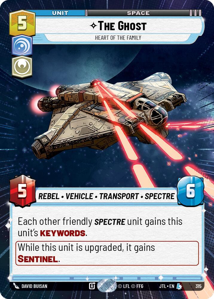 The Ghost Heart of the Family Hyperspace 315 card