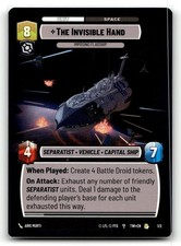 The Invisible Hand Imposing Flagship 1/2 card