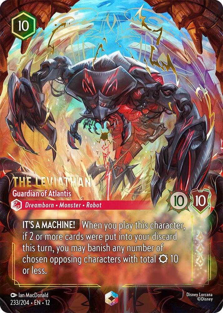 The Leviathan Guardian of Atlantis Enchanted 233/204 carta