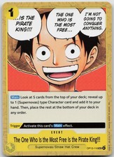 The One Who Is the Most Free Is the Pirate King OP13-116 card